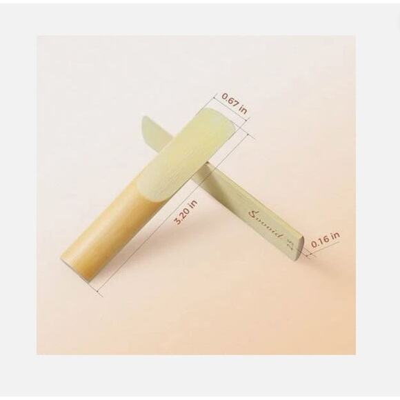 Handcrafted Sovvid Tenor Saxophone Reeds 2.5 Premium Natural reed Warm Strength - Picture 4 of 11